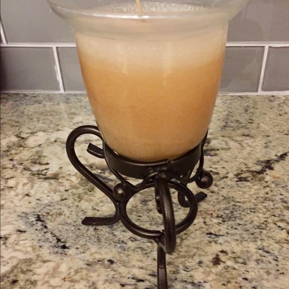 BEAUTIFUL SAN MIGUEL WROUGHT IRON CANDLE - Picture 2 of 7